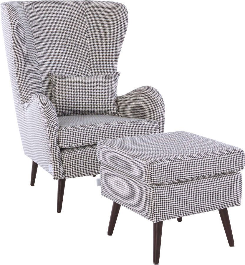 Guido Maria Kretschmer Home&Living Fauteuil Salla ook in imitatiebont en fijn corduroy veel bekledingsopties oorfauteuil (set)