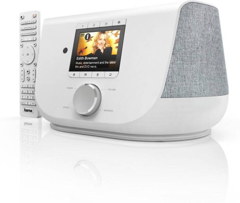 Hama Digitale radio (DAB+) Internetradio digitaal RadioFM DAB+ wifi Bluetooth 2-wegluidspr.