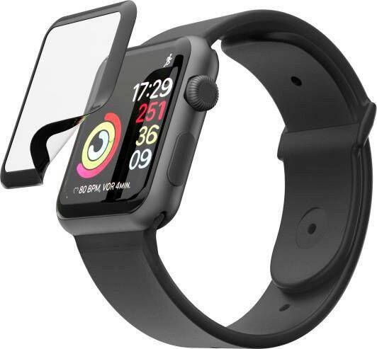 Hama Displaybeschermingsglas Hiflex screen protector voor de Apple Watch 4 5 6 SE 40 mm veiligheidsglas