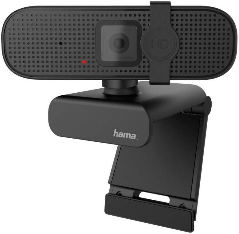 Hama Full HD-webcam PC webcam voor laptop PC streamen chatten met microfoon Windows Mac