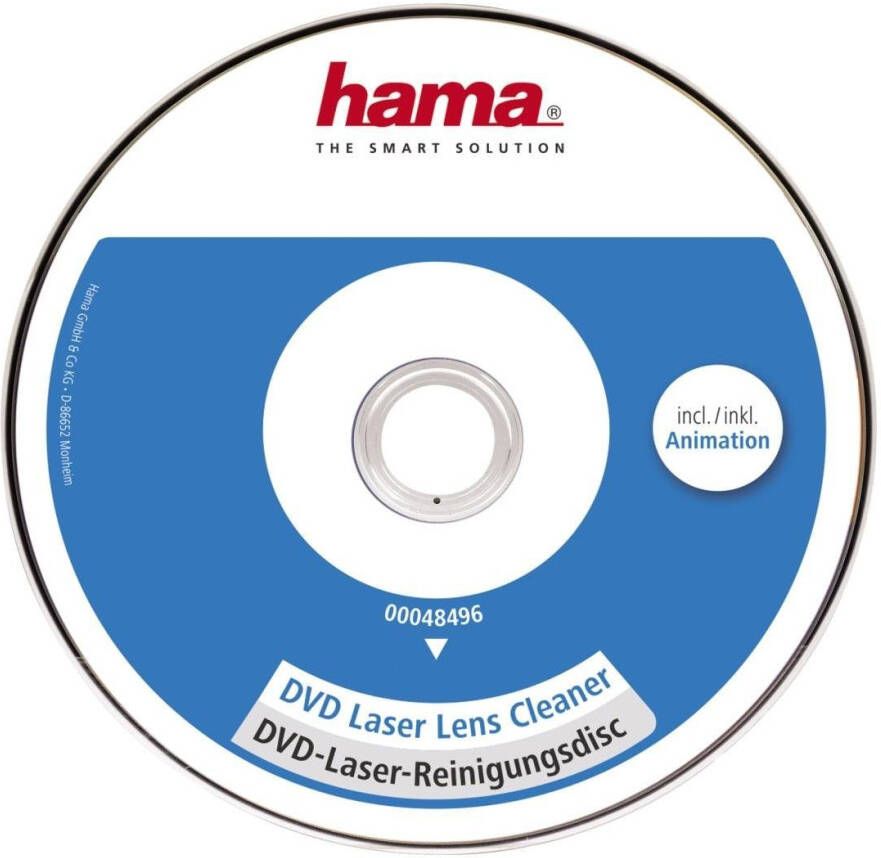 Hama Schoonmaak-cd Dvd-laser-reinigingsdisc