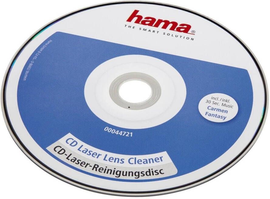 Hama Reinigingsdisc voor CD-speler Audio accessoire Blauw