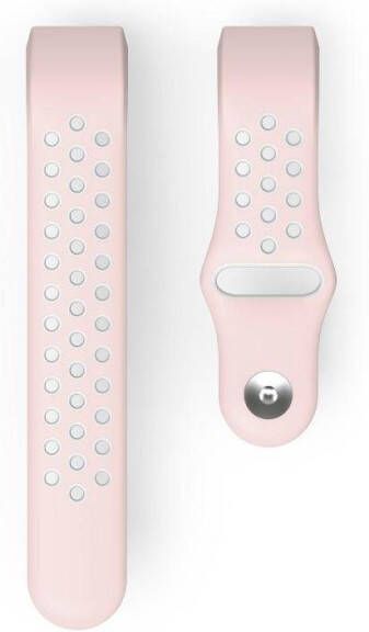 Hama Smartwatch-armband Reserve-armband Fitbit Charge 3 4 22 mm ventilerende sportarmband Antislip vuilwerend nat afneembaar