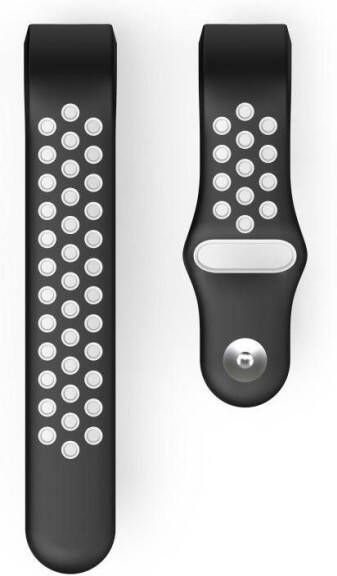 Hama Smartwatch-armband Reserve-armband Fitbit Charge 3 4 22 mm ventilerende sportarmband Antislip vuilwerend nat afneembaar