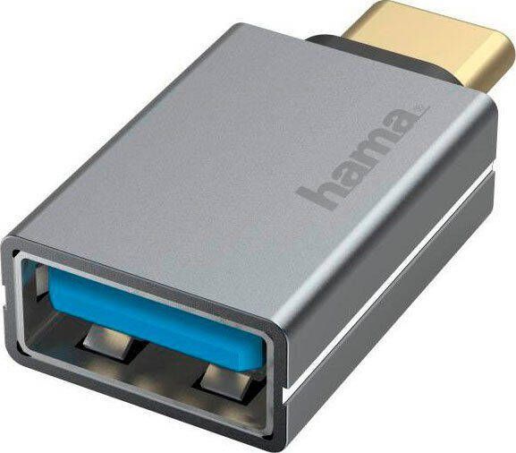 Hama USB-OTG-adapter USB-C-stekker USB-aansluiting USB 3.2 Gen1 5 Gbit s a Kabel