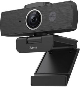 Hama Webcam Ultra HD2160p webcam met flexibele hellingshoek ruisonderdrukking