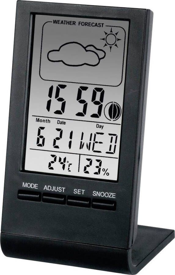 Hama Weerstation voor binnen LCD-Thermo- hygrometer "TH-100" (1 stuk)