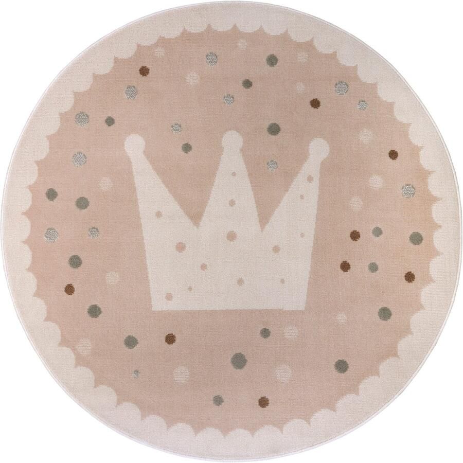 HANSE Home Kindervloerkleed Adventures Crown Speeltapijt stevig kinderkamer kortpolig speelondergrond