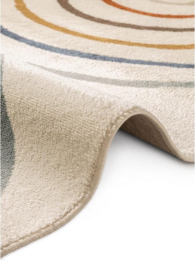 HANSE Home Kindervloerkleed Double Rainbow Speeltapijt stevig kinderkamer kortpolig speelondergrond