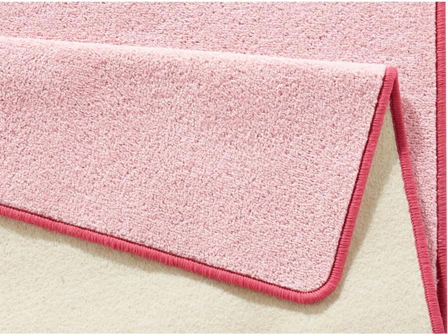 HANSE Home Vloerkleed Fancy Kortpolig loper effen geketteld woonkamer slaapkamer eetkamer