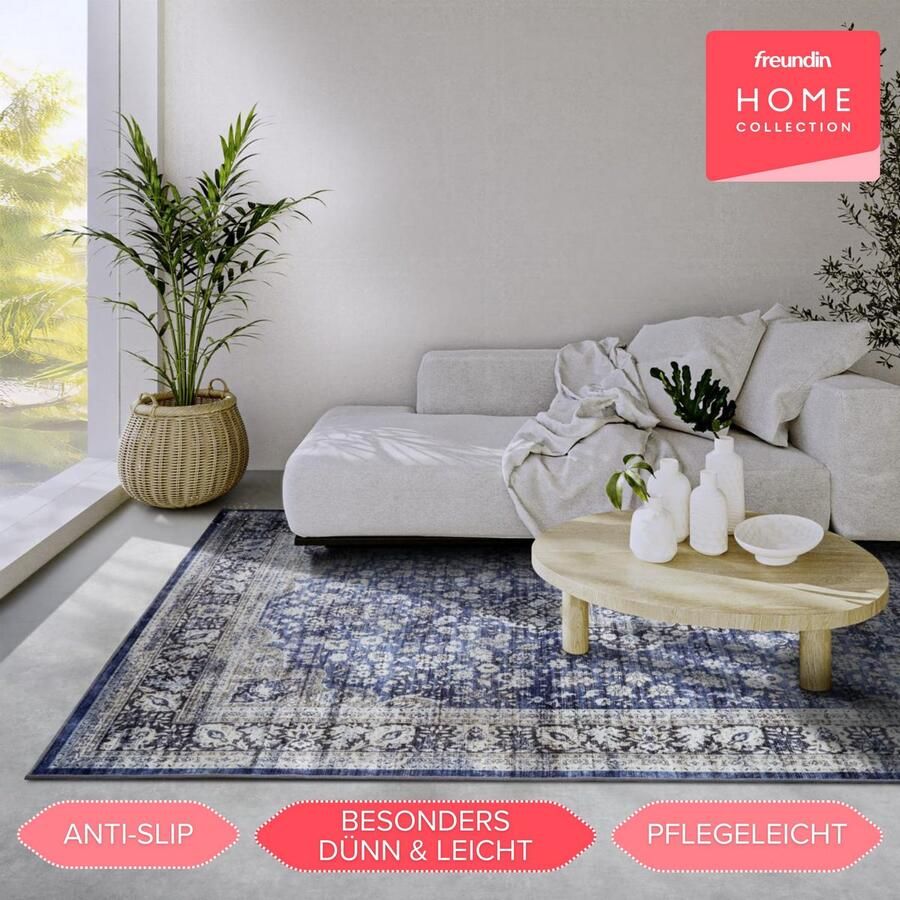 HANSE Home Vloerkleed Aurora Kortpolig antislip oriënt vintage klassiek woonkamer gang