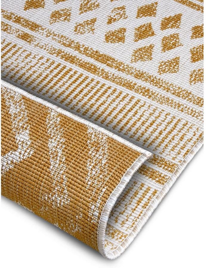 HANSE Home Vloerkleed BIRI tweezijdig te gebruiken kleed Binnen- en buitengebruik weerbestendig balkon loper woonkamer waterbestendig boho