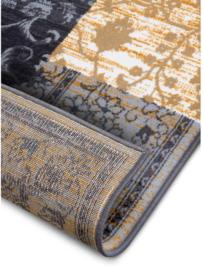 HANSE Home Vloerkleed Bloques Kortpolig zacht meerkleurig woonkamer slaapkamer eetkamer