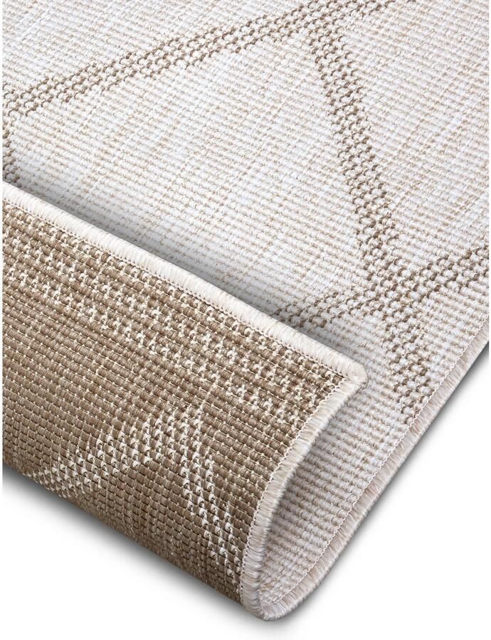 HANSE Home Vloerkleed Corsica tweezijdig te gebruiken kleed Binnen- en buitengebruik weerbestendig balkon loper woonkamer waterbestendig