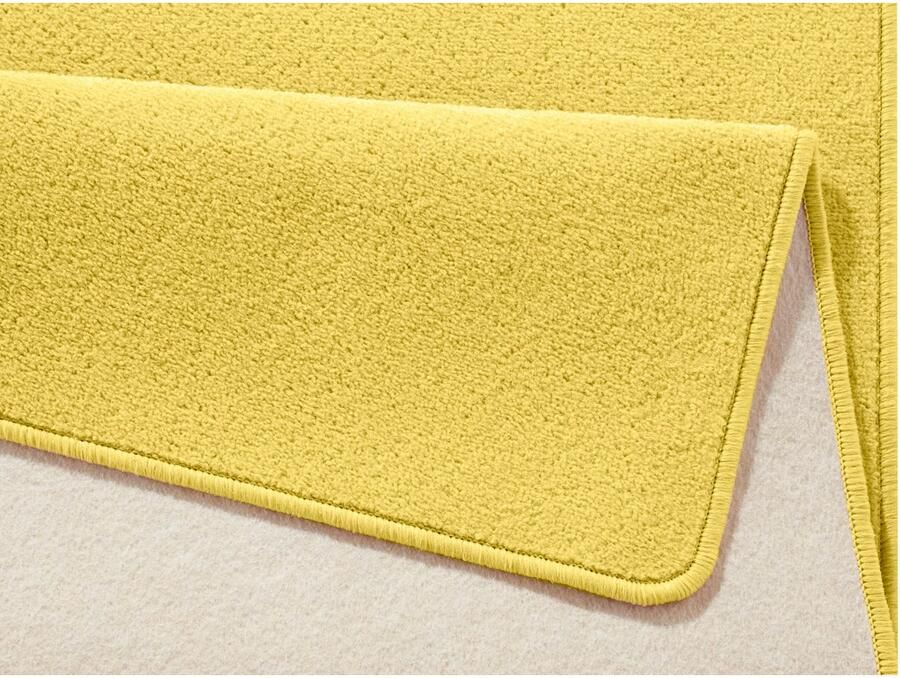 HANSE Home Vloerkleed Fancy Kortpolig loper effen geketteld woonkamer slaapkamer eetkamer