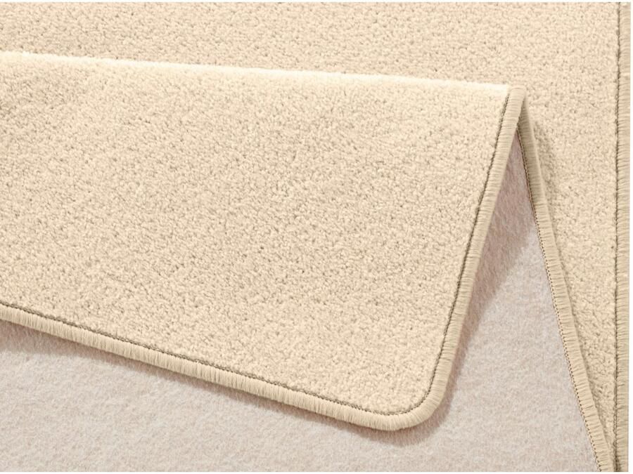 HANSE Home Vloerkleed Fancy Kortpolig loper effen geketteld woonkamer slaapkamer eetkamer