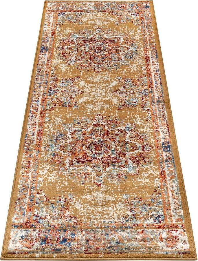 HANSE Home Vloerkleed Maderno Loper oosters kortpolig woonkamer slaapkamer eetkamer