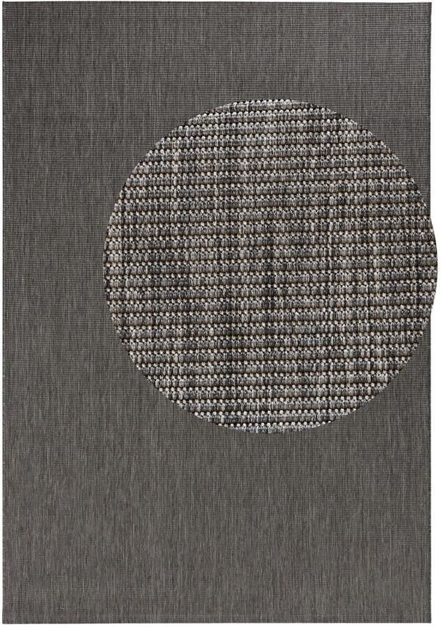 HANSE Home Vloerkleed Match Binnen- en buitengebruik kortpolig loper modern effen kleuren woonkamer balkon