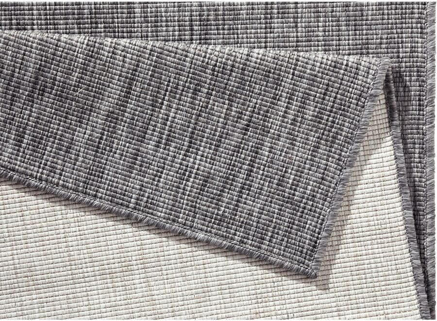 HANSE Home Vloerkleed Miami omkeerbaar tapijt Binnen- en buitengebruik weerbestendig balkon loper woonkamer waterbestendig