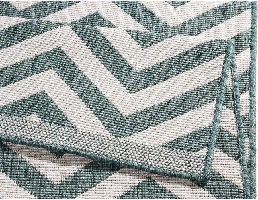 HANSE Home Vloerkleed Palma tweezijdig te gebruiken kleed Binnen- en buitengebruik weerbestendig balkon loper woonkamer waterbestendig