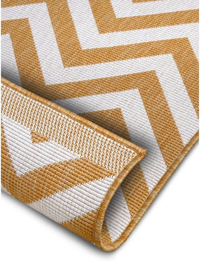 HANSE Home NORTHRUGS Vloerkleed Palma tweezijdig te gebruiken kleed Binnen- en buitengebruik weerbestendig balkon loper woonkamer waterbestendig