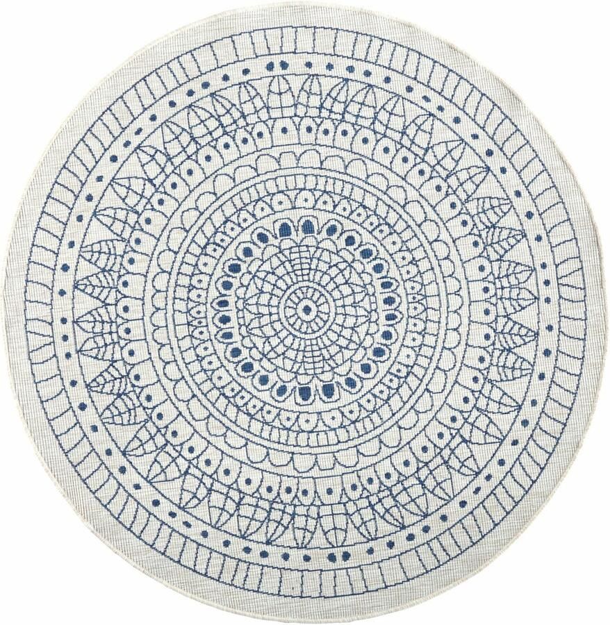 HANSE Home Vloerkleed Porto tweezijdig te gebruiken kleed Geschikt voor binnen en buiten weerbestendig balkon tuin woonkamer waterbestendig