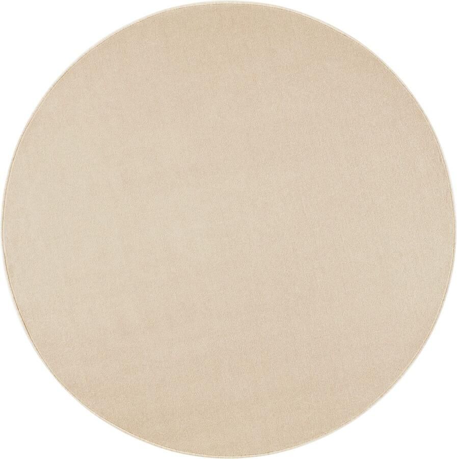 HANSE Home Vloerkleed Shashi Korte pool unikleur vloerkleed zacht eetkamer kinderkamer hal