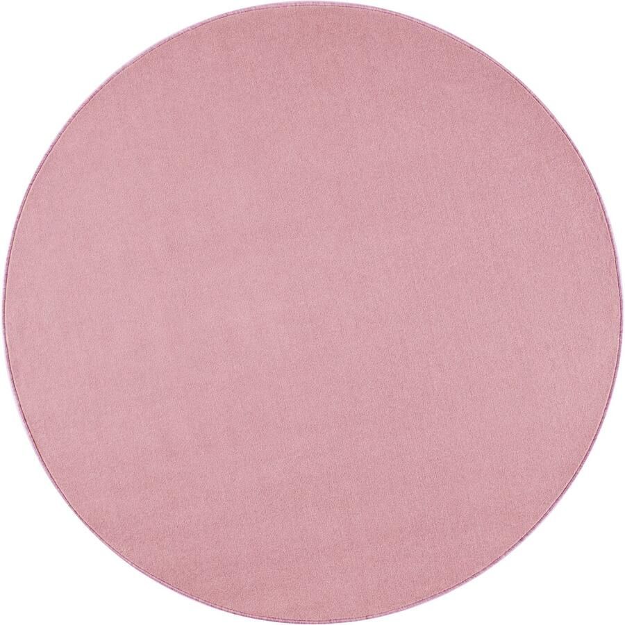 HANSE Home Vloerkleed Shashi Korte pool unikleur vloerkleed zacht eetkamer kinderkamer hal