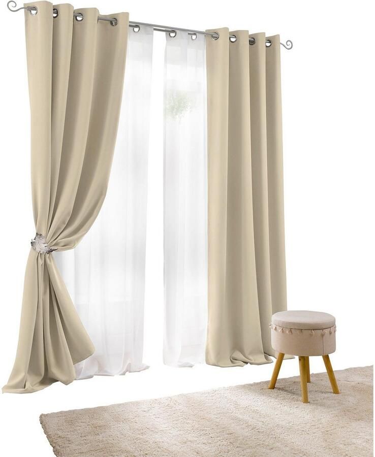 Heine home Gordijn (1 stuk)