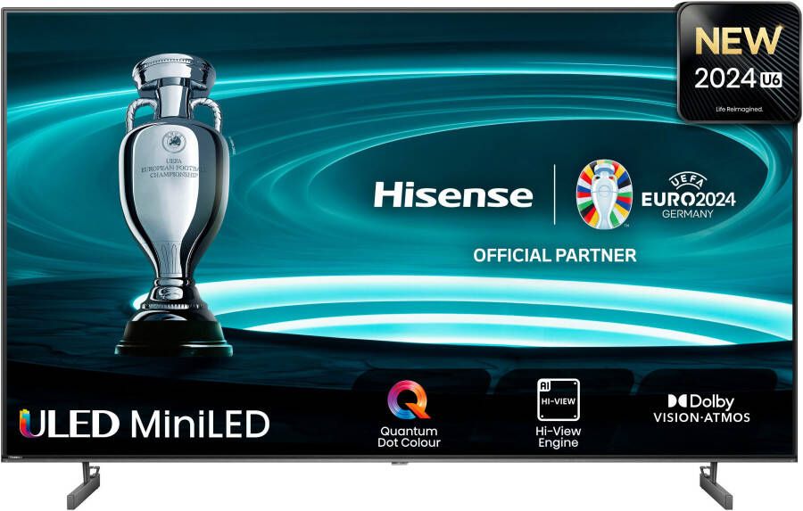 Hisense Mini-led-tv 50U6NQ 126 cm 50" 4K Ultra HD Smart TV 4k uhd uled mini led