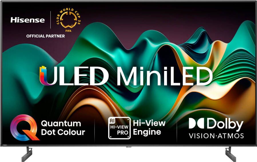 Hisense Mini-led-tv 65U6NQ 164 cm 65" 4K Ultra HD Smart TV 4k uhd uled mini led