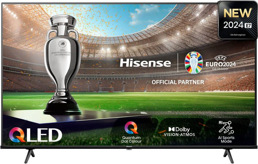 Hisense QLED-TV 43E77NQ 108 cm 43" 4K Ultra HD Smart TV 4k uhd qled