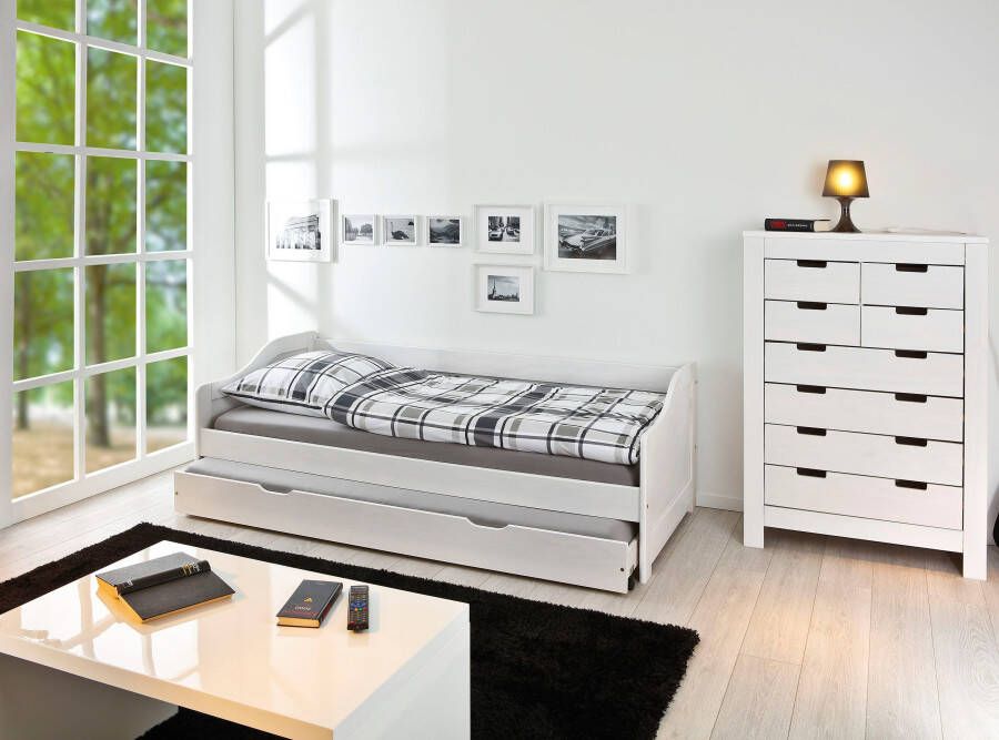 Artistiq Living Artistiq Bed Marrio Met lade 90 x 200cm Wit