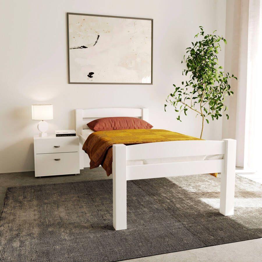 Home affaire 1-persoonsledikant "OFI" jeugdbed Scandinavisch design tijdloos elegant