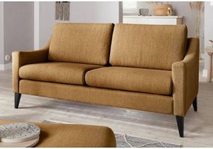 Home affaire 3-zitsbank Flen met houten voetjes