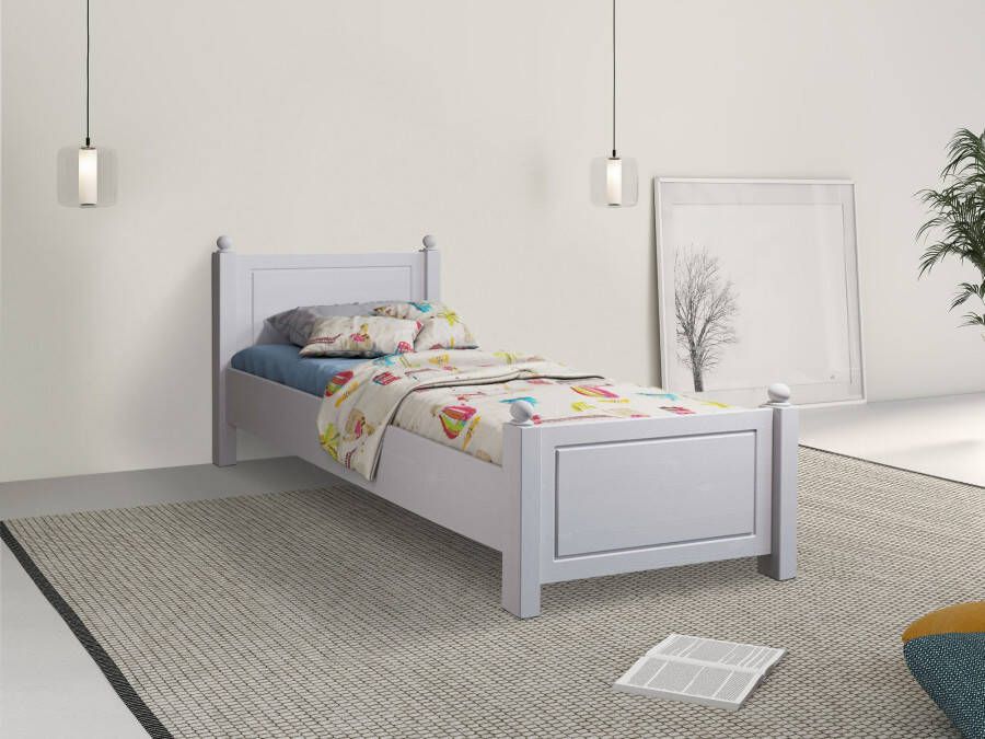 Home affaire Bed Mila van massieve dennen inclusief lattenbodem breedte 180 cm