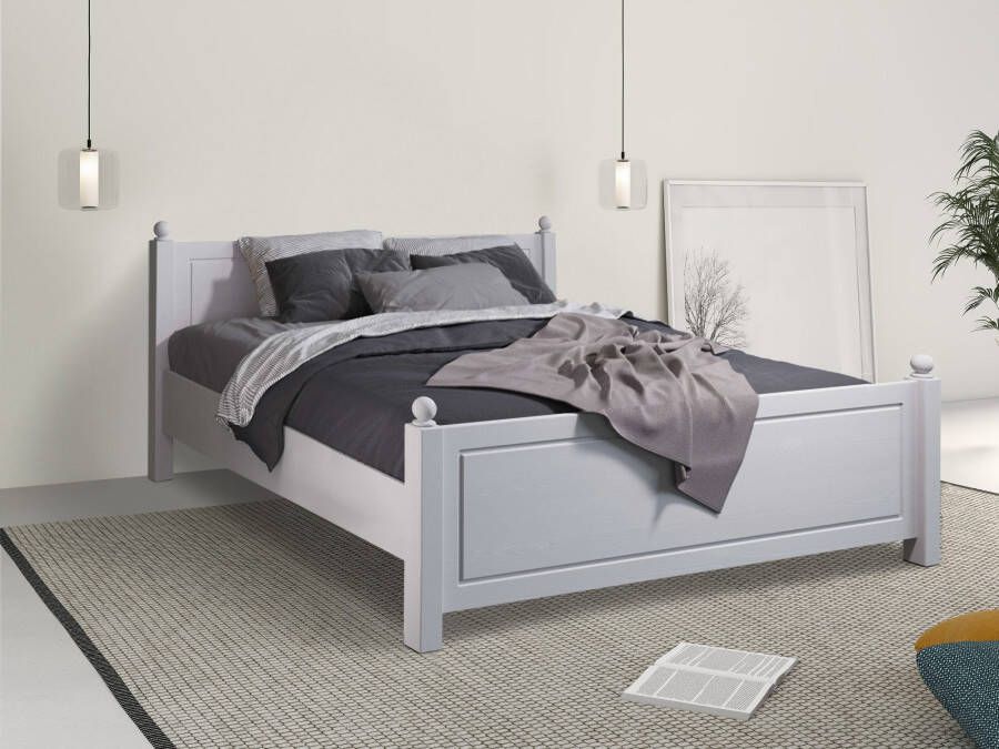 Home affaire Bed Mila van massieve dennen inclusief lattenbodem breedte 180 cm