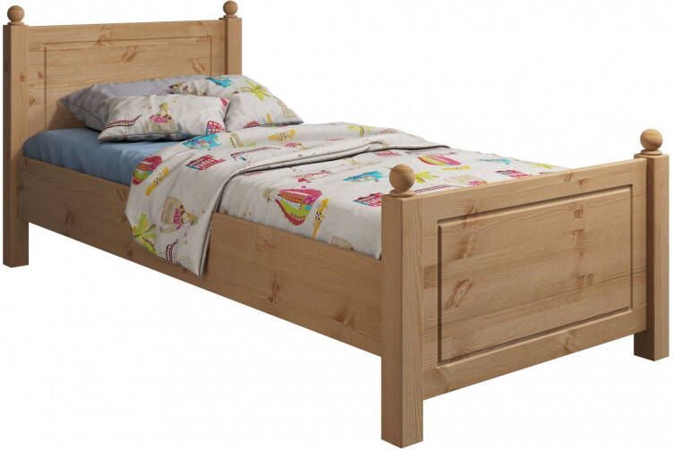 Home affaire Bed Mila van massieve dennen inclusief lattenbodem breedte 180 cm