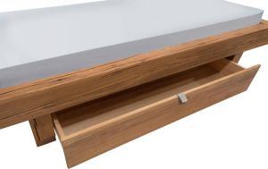 Home affaire Bedlade Ultima van massief gebruikt hout met opzettelijke groeinerven passend bij het bed "ultima"