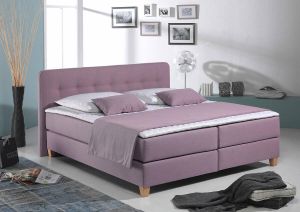 Home affaire Boxspring Fargo XXL in extra lang 220 cm met topmatras 3 uitvoeringen 4 breedten
