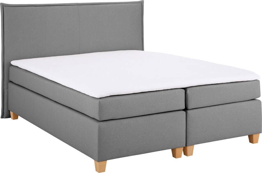 Home affaire Boxspring Houssay incl. topmatras 5 breedtes 2 hardheden ook in extra lang 220 cm