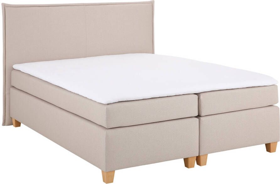 Home affaire Boxspring Houssay incl. topmatras 5 breedtes 2 hardheden ook in extra lang 220 cm