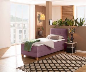 Home affaire Boxspring Lonrai in 2 matrassoorten en 4 kleuren incl. topmatras en bedkist