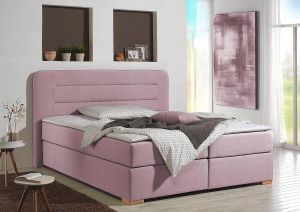 Home affaire Boxspring Manchester 5 breedten 3 uitvoeringen 2 hardheden topmatras stiksels