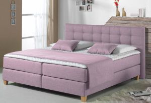 Home affaire Boxspring Moulay in extra lang 220 cm met topmatras 3 uitvoeringen 4 breedten