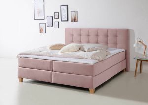 Home affaire Boxspring Moulay incl. topmatras in 3 hardheden tfk ook in hardheid 4