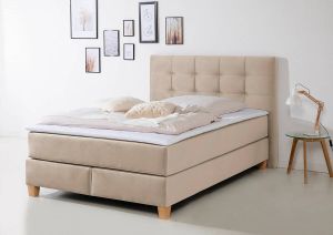 Home affaire Boxspring Moulay incl. topmatras in 3 hardheden tfk ook in hardheid 4