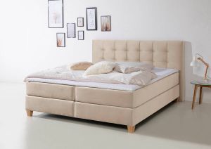 Home affaire Boxspring Moulay incl. topmatras in 3 hardheden tfk ook in hardheid 4