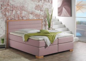 Home affaire Boxspring Treviso in 5 breedten 3 uitvoeringen 2 hardheden topmatras. houten frame