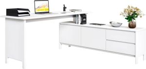 Home affaire Bureau Liva Breedte 170-304 cm